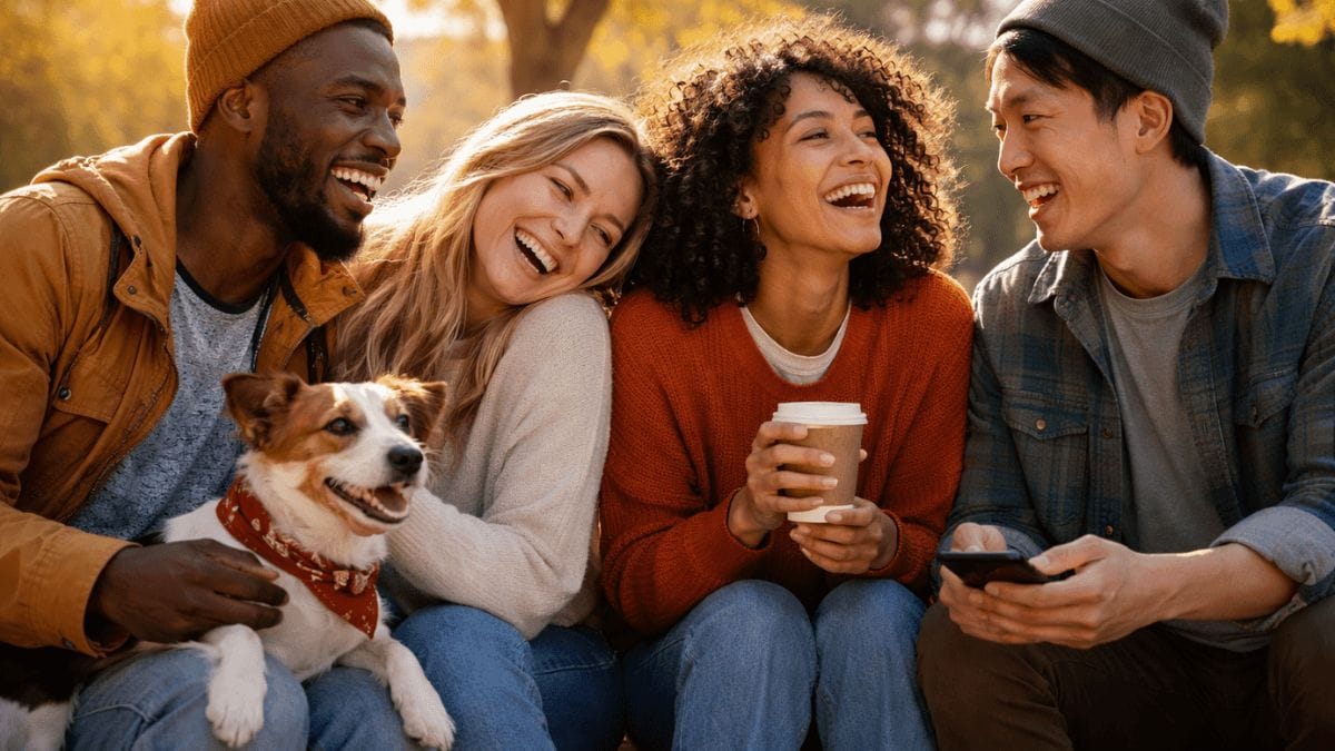 Finding happiness through simple connections