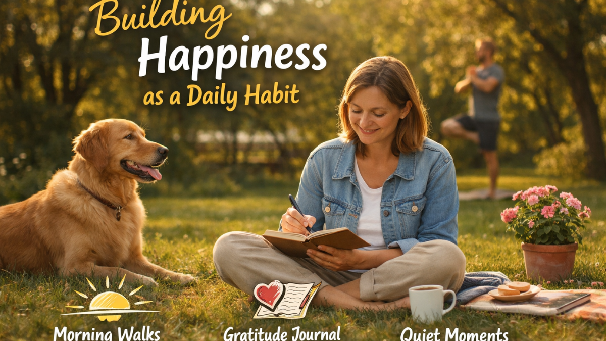 Building happiness as a daily habit