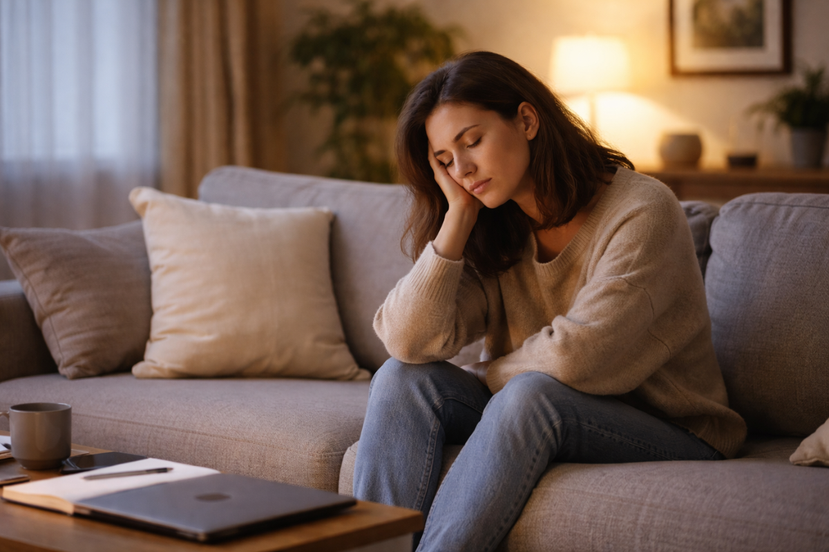 everyday life feels exhausting at home