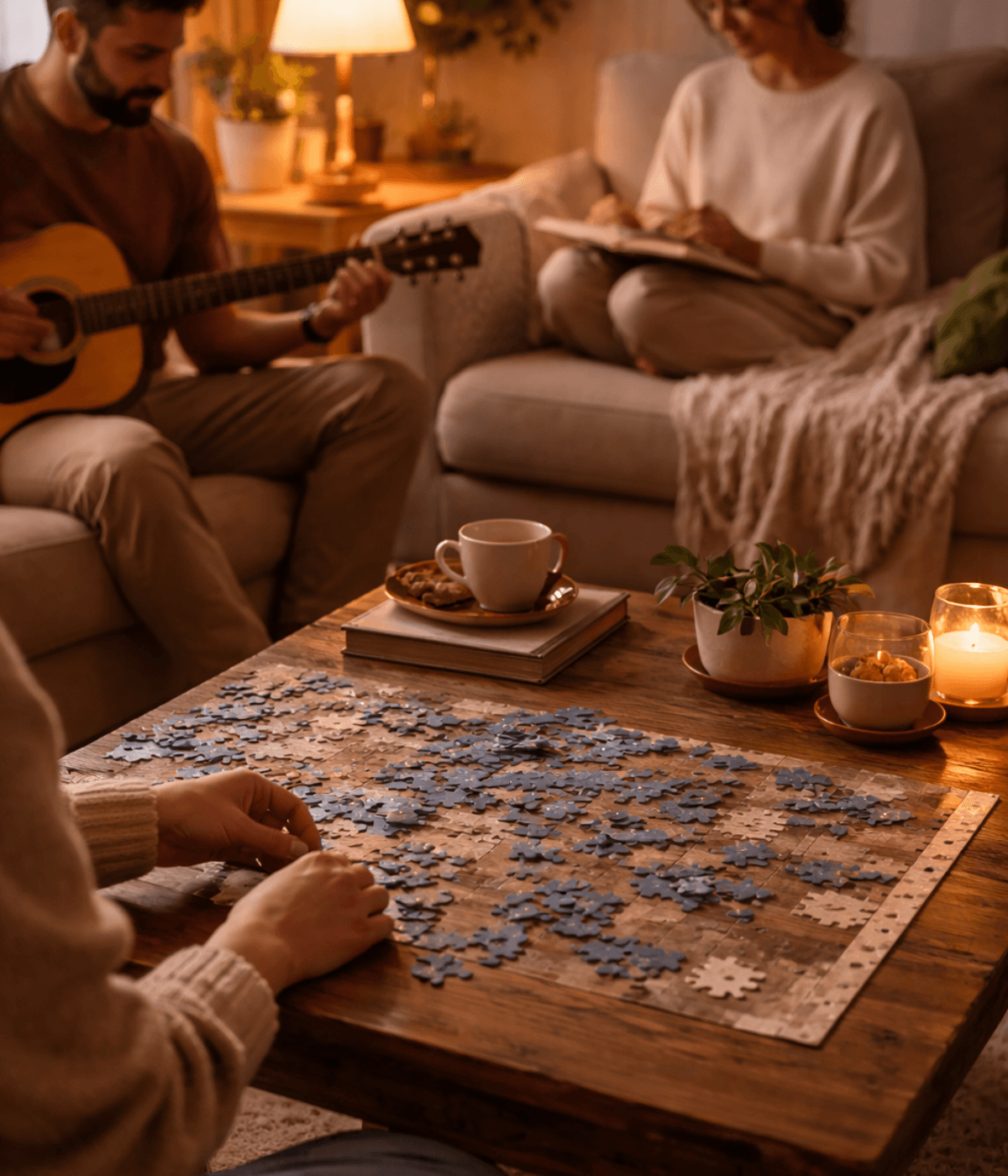 Replacing phone time with simple home activities