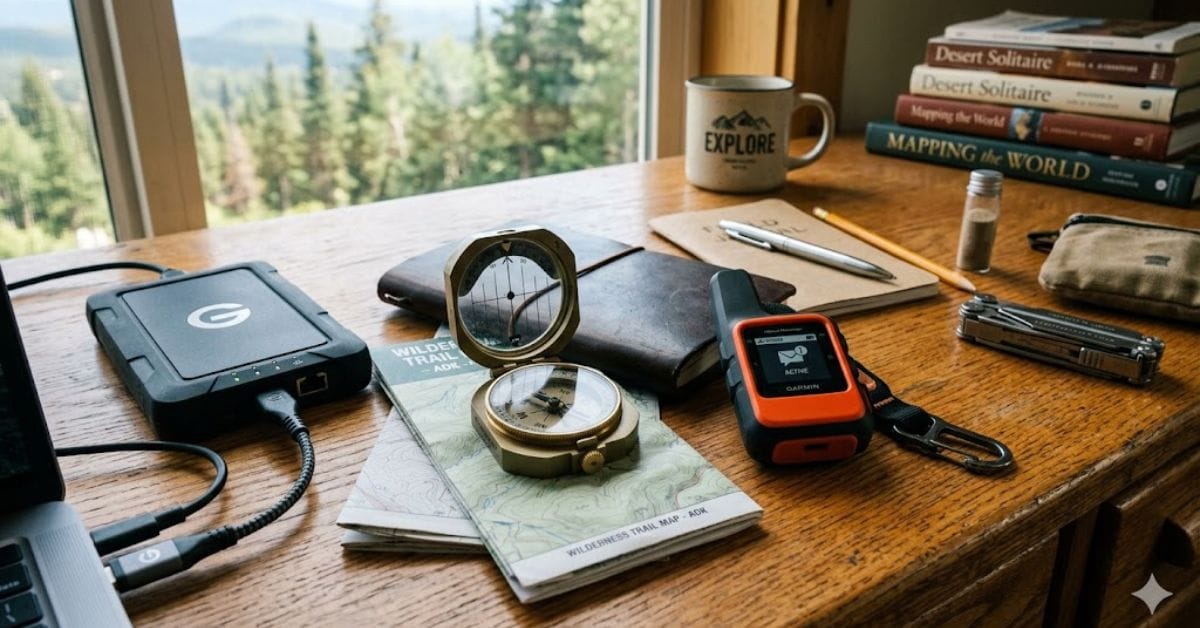 DIY digital survival kit with offline backups and satellite tech.