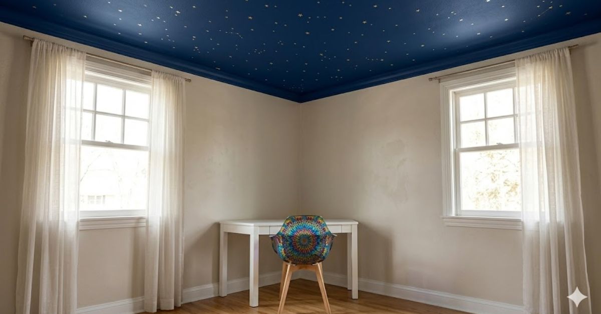 Dedicated study zone in a kids bedroom.