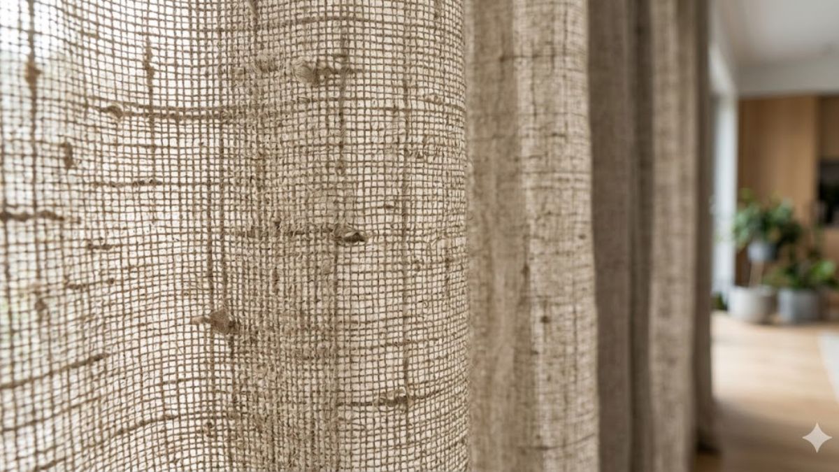 Sustainable and eco-friendly window treatment fabrics.