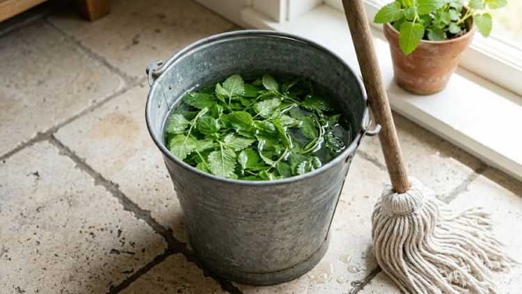 Natural Soap Plants - Mint floor cleaning solution